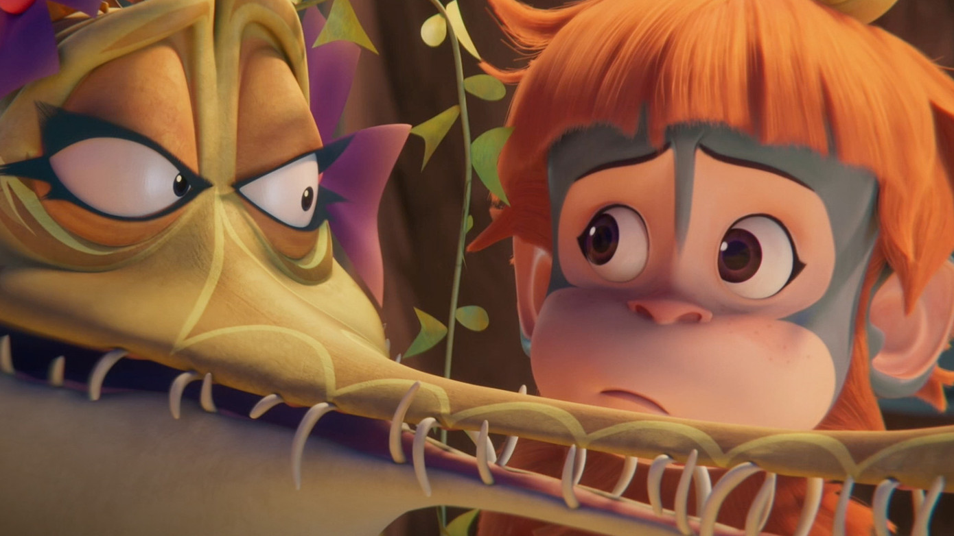 Tạo hình siêu "dễ cưng" đốn tim khán giả của nàng đười ươi Ozi. Ảnh: Appian Way Productions/GCI Film