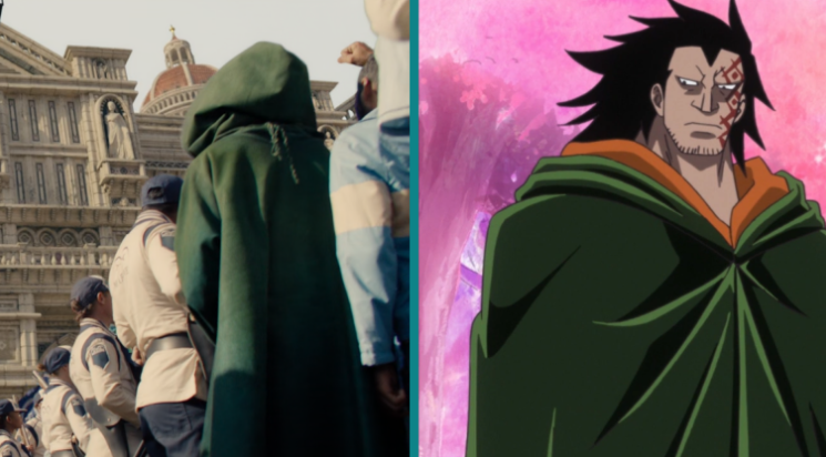 Nhân vật bí ẩn mặc áo choàng xuất hiện ở đầu phim.