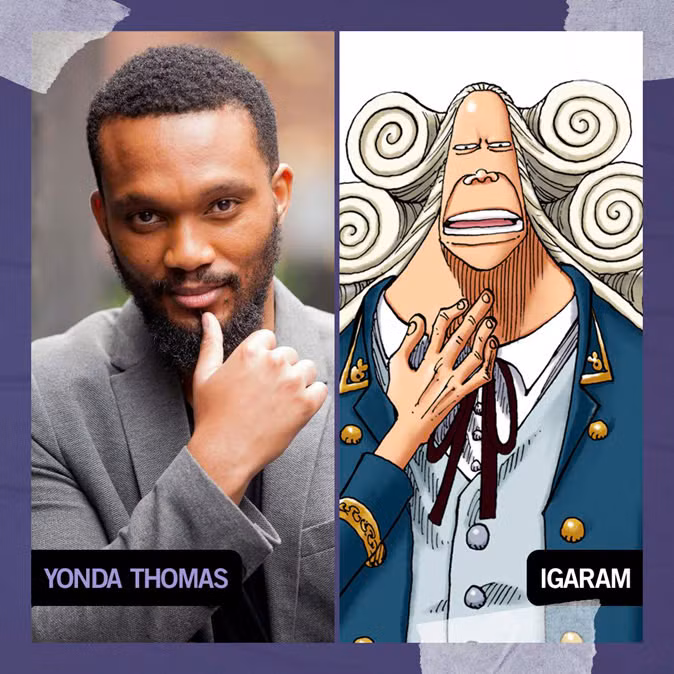 Yonda Thomas thủ vai Igaram. Yonda Thomas thủ vai Igaram.