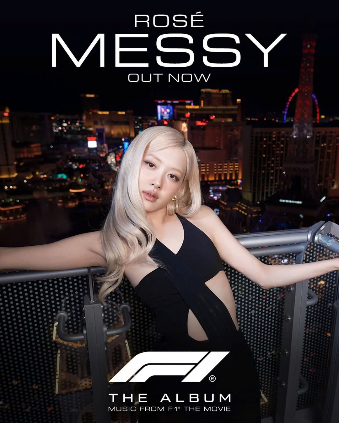 Rosé là đại diện K-Pop duy nhất tham gia dự án hợp tác đa quốc gia "F1: The Album". Ảnh: @roses_are_rosie Rosé là đại diện K-Pop duy nhất tham gia dự án hợp tác đa quốc gia "F1: The Album". Ảnh: @roses_are_rosie
