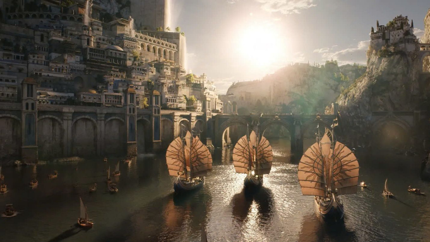 Phim tái hiện một thế giới Trung Địa rộng lớn và chi tiết, với nhiều cảnh quay ngoại cảnh và các bối cảnh phức tạp.