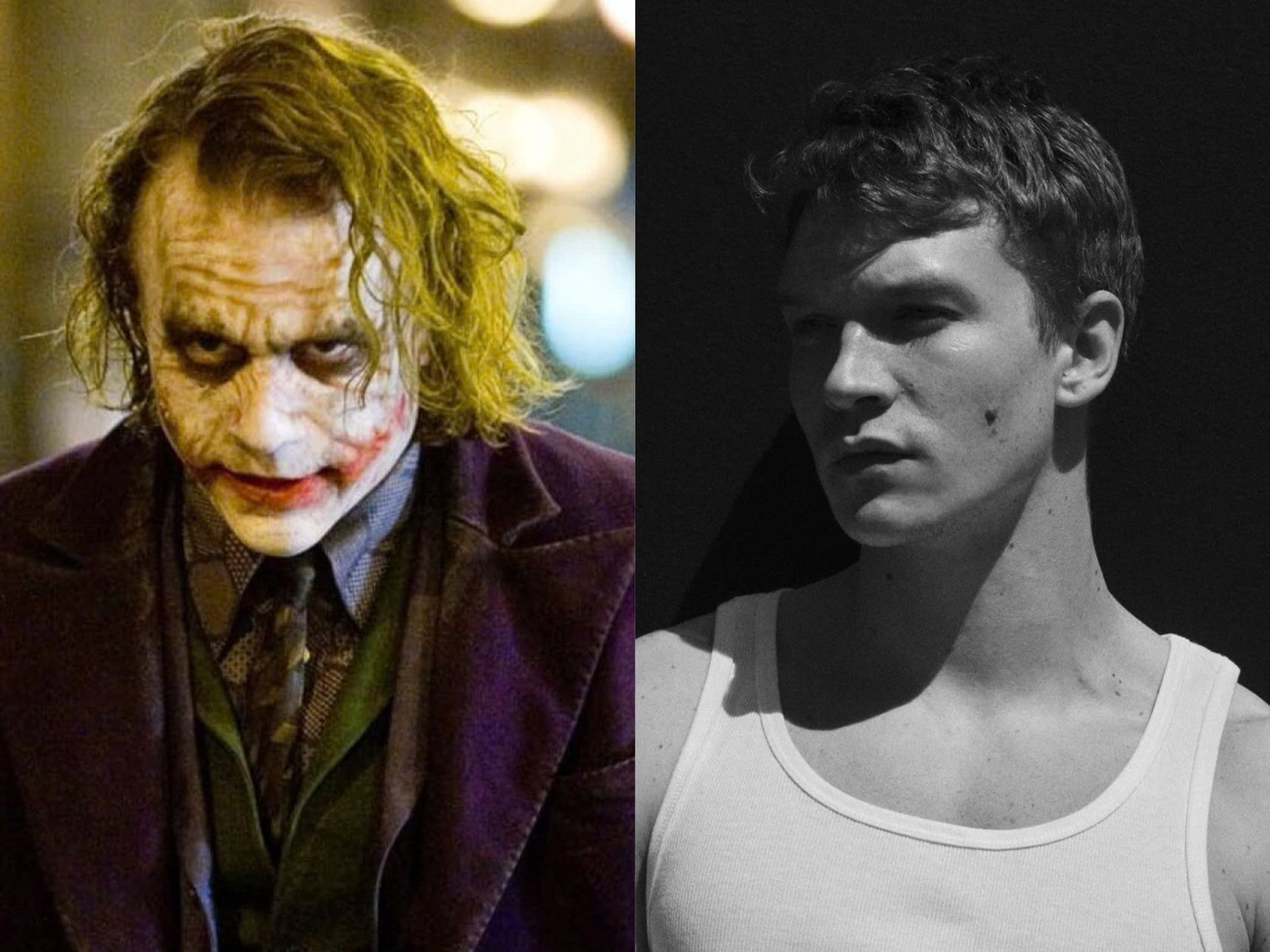 Tên tù nhân (Connor Storrie đóng) được cho là phiên bản thời trẻ của Joker trong The Dark Knight (2008).