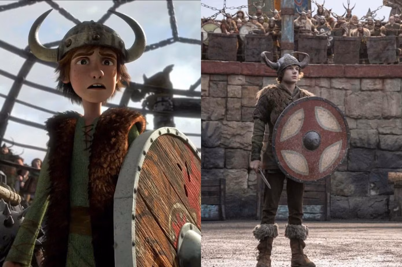 Hiccup do Mason Thames thủ vai. Hiccup do Mason Thames thủ vai.