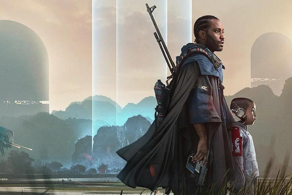 Tạo hình của đặc vụ Joshua và cô bé người máy Alphie.