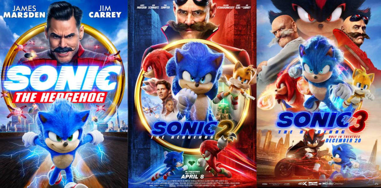 Bản live-action của nhím Sonic duy trì chất lượng ổn định xuyên suốt ba phần phim chiếu rạp. Bản live-action của nhím Sonic duy trì chất lượng ổn định xuyên suốt ba phần phim chiếu rạp.