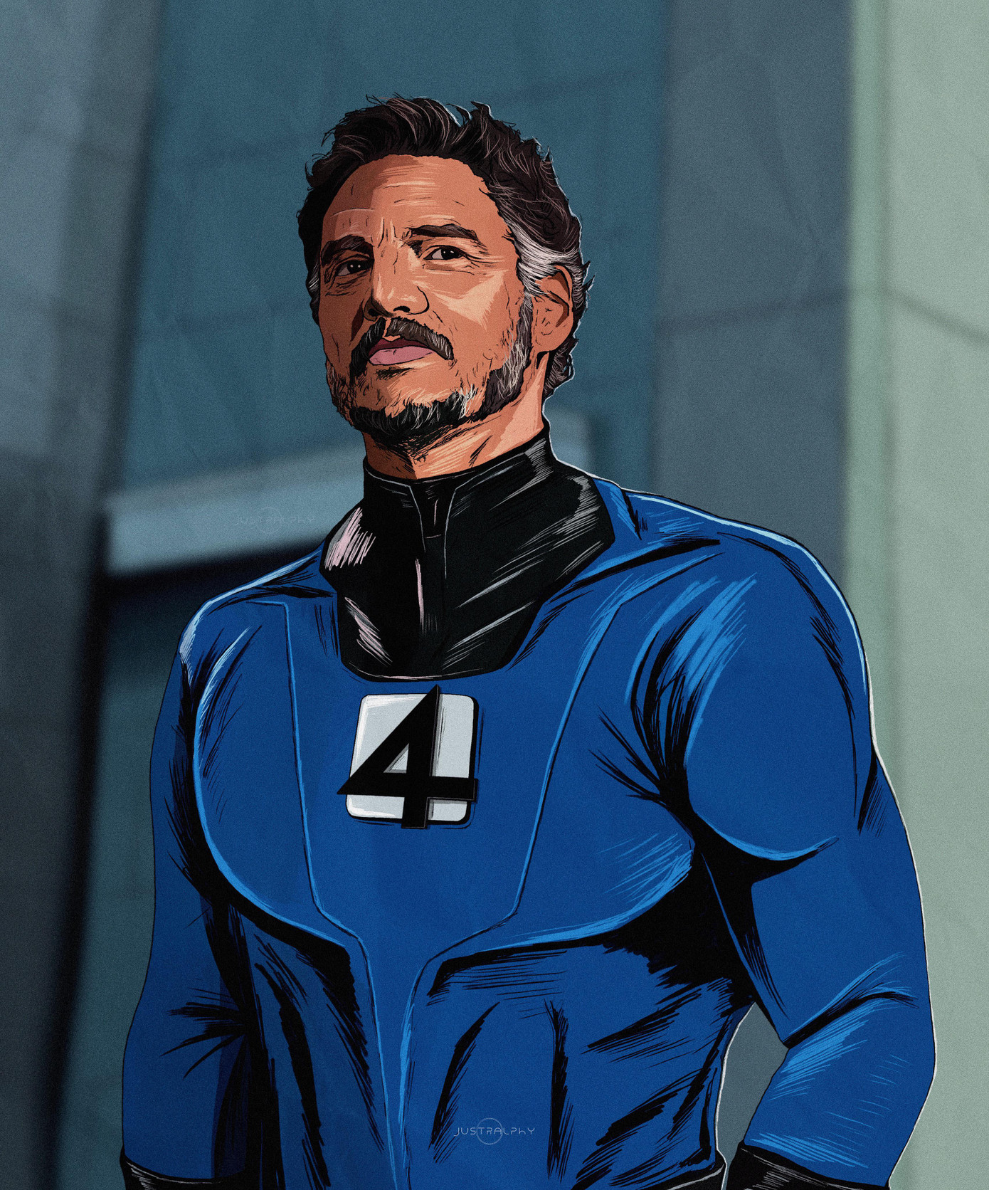 Pedro Pascal ở hình tượng Reed Richards trong tưởng tượng của người hâm mộ tuy hơi lớn tuổi nhưng vẫn cực phong độ. (Nguồn: Reddit) Pedro Pascal ở hình tượng Reed Richards trong tưởng tượng của người hâm mộ tuy hơi lớn tuổi nhưng vẫn cực phong độ. (Nguồn: Reddit)