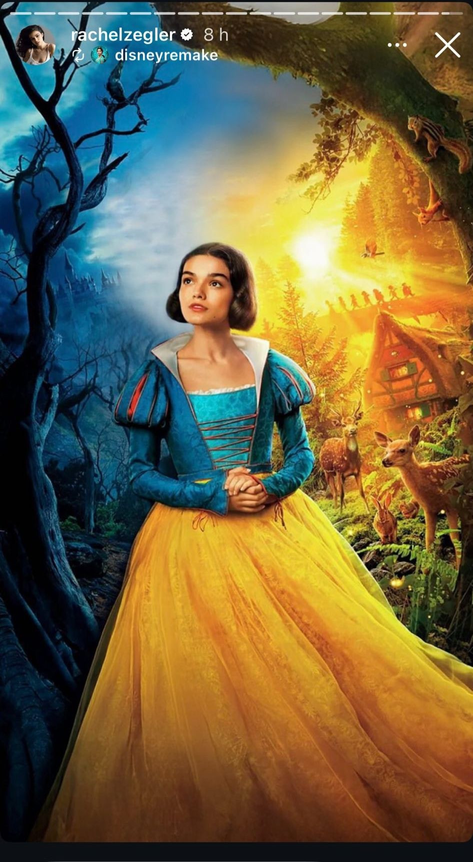 Ảnh mà Rachel đăng lại lên story IG. Ảnh mà Rachel đăng lại lên story IG.