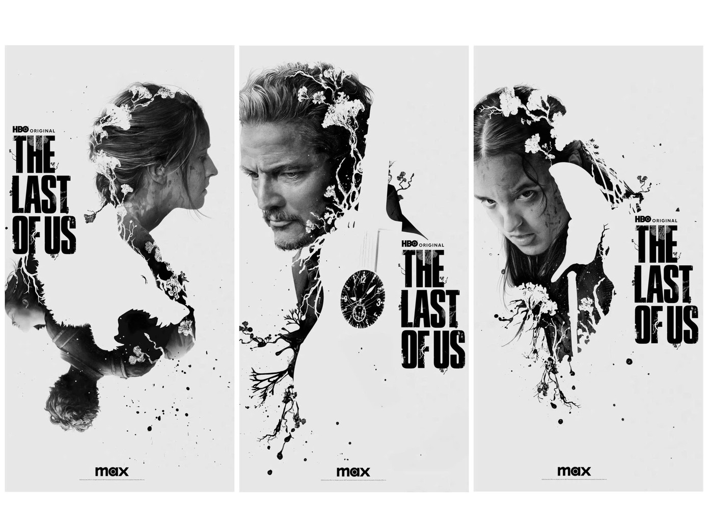 Poster chính thức từ nhà phát hành cho các nhân vật Abby, Joel và Ellie. Poster chính thức từ nhà phát hành cho các nhân vật Abby, Joel và Ellie.