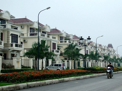 Khu biệt thự Ciputra. Anh: ngọc châu