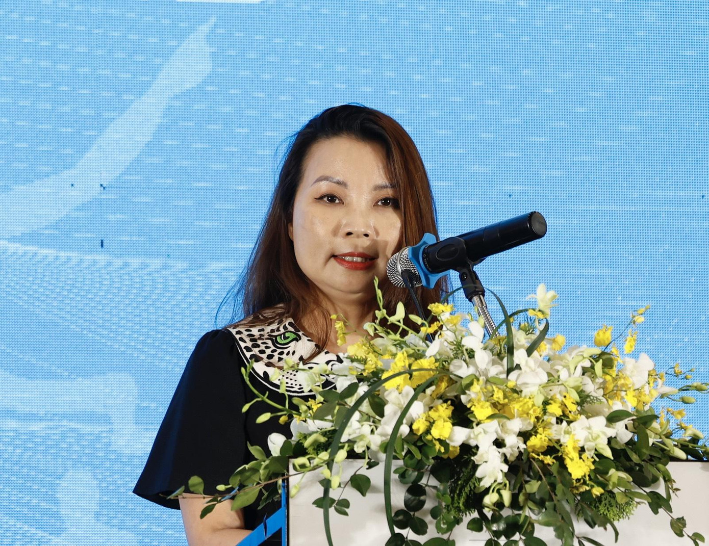 Bà Đinh Nguyễn Thị Hường - Giám đốc Truyền thông Doanh nghiệp SABECO