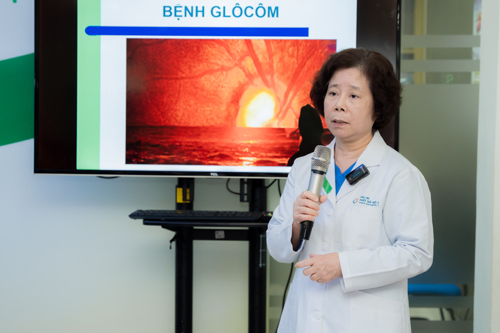 PGS. TS. Thầy thuốc ưu tú Đào Thị Lâm Hường chia sẻ về bệnh Glôcôm