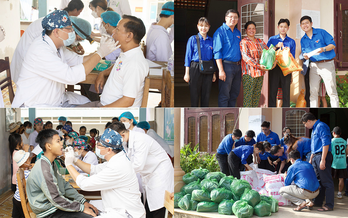 Nhiều hoạt động thiện nguyện được tổ chức giúp nâng cao nhận thức về sức khoẻ cộng đồng và mang lại niềm vui cho mọi người