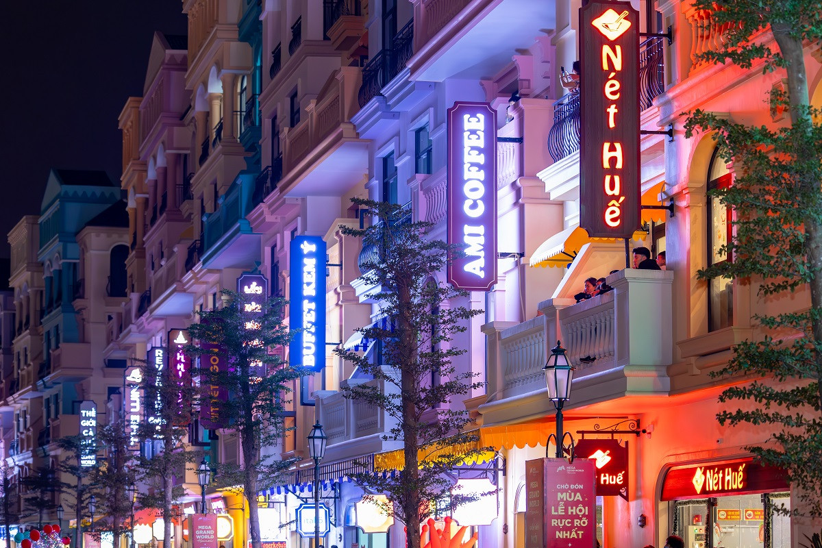 42% shop thương mại ở Grand World dành cho ẩm thực, tập hợp đủ “mỹ vị nhân gian”