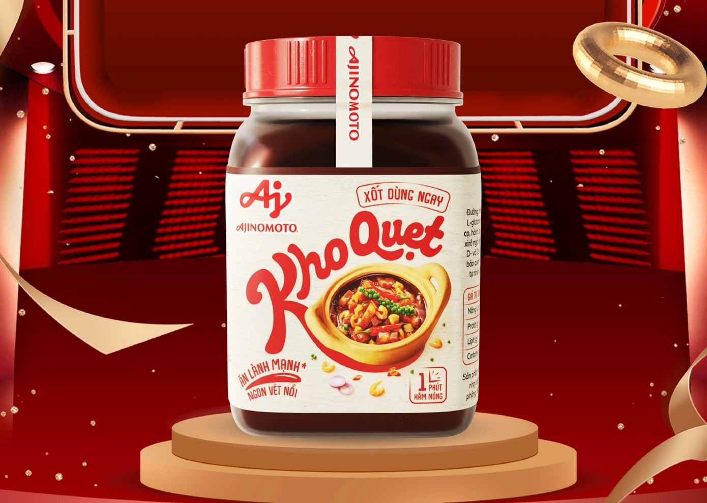 Sản phẩm Xốt dùng ngay Kho quẹt chỉ mất 1 phút hâm nóng