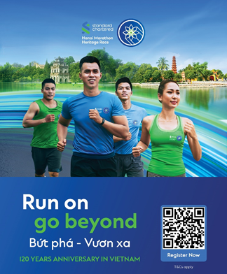Giải Standard Chartered Marathon Di sản Hà Nội sẽ diễn ra vào ngày 3/11/2024 tại Công viên Thống Nhất, Hà Nội (Nguồn: Standard Chartered Việt Nam)