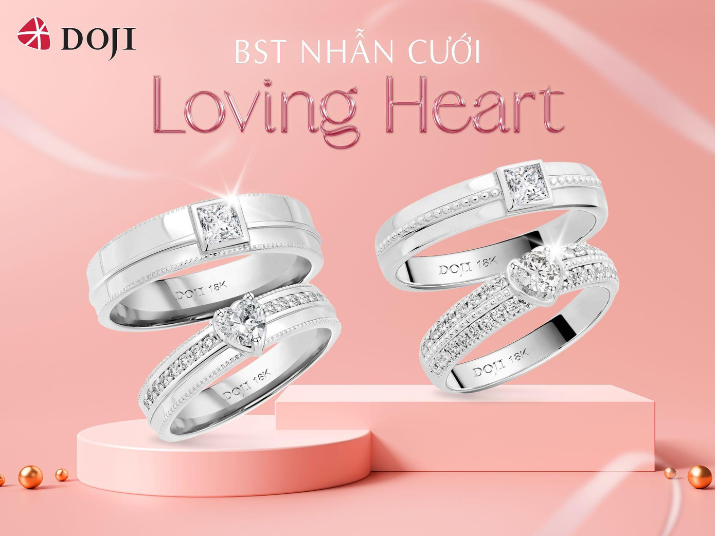Khoảnh khắc trọng đại thêm hoàn hảo với BST Loving Heart