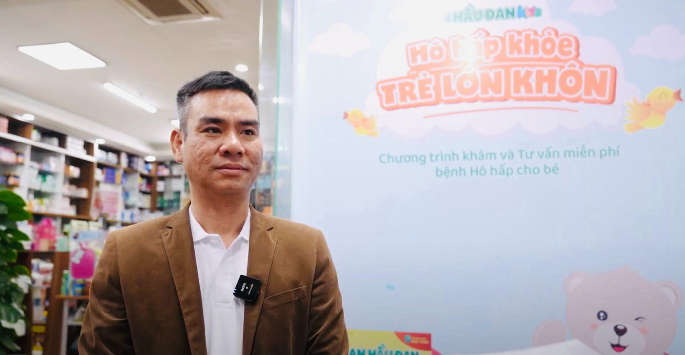 Ông Nguyễn Đăng Bằng - Giám đốc Công ty TNHH Y Dược Kinh Đô chia sẻ trong sự kiện