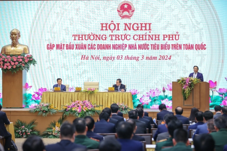 Thường trực Chính phủ tổ chức gặp mặt đầu xuân các doanh nghiệp nhà nước tiêu biểu