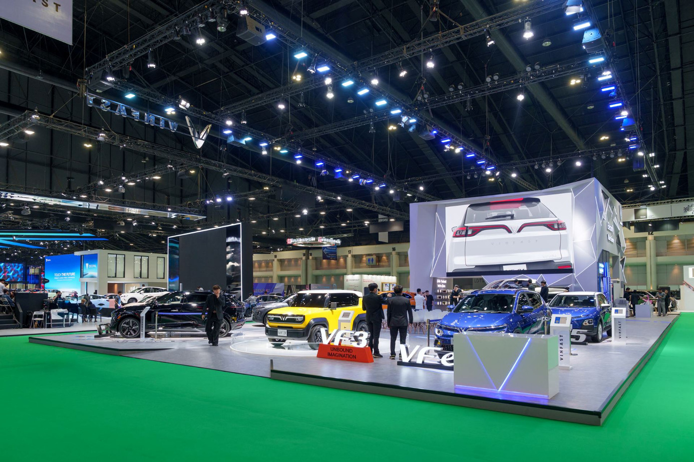Gian hàng VinFast nổi bật tại BIMS 2024