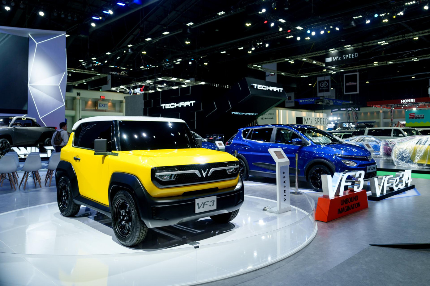 VF 3 là mẫu mini-SUV có thiết kế nhỏ gọn, phù hợp với các đô thị Đông Nam Á