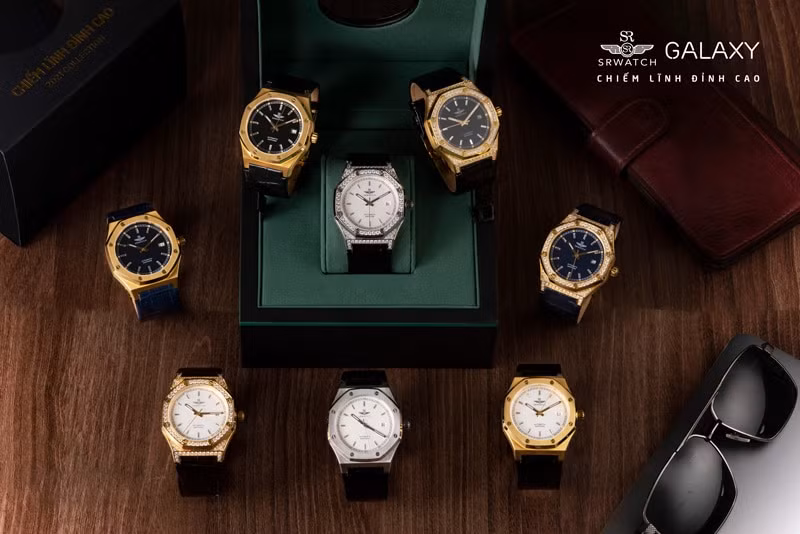 Đồng hồ SRWatch trở thành xu hướng thời trang mới của giới trẻ Việt Nam