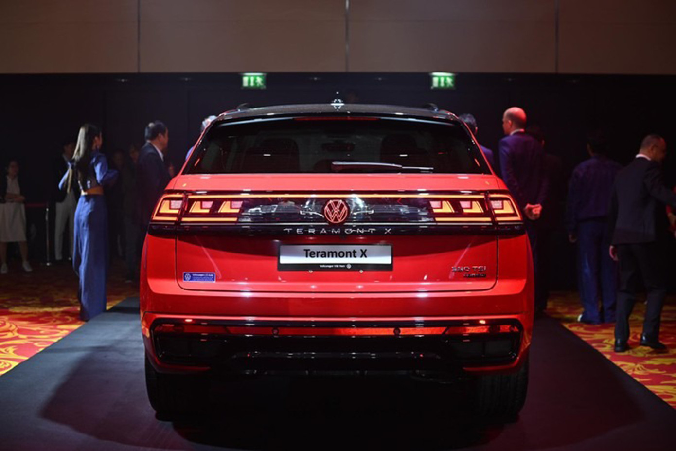 Teramont X sở hữu ngoại hình trẻ trung và dễ nhận diện.