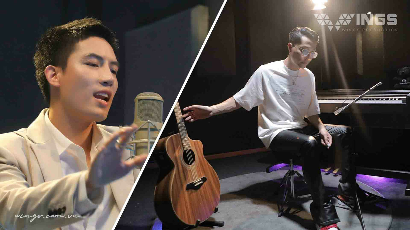 Ca sĩ Anh Tú (Voi Bản Đôn), rapper Sol7 thực hiện dự án quay hình phòng thu tại Wings Production. Ca sĩ Anh Tú (Voi Bản Đôn), rapper Sol7 thực hiện dự án quay hình phòng thu tại Wings Production.