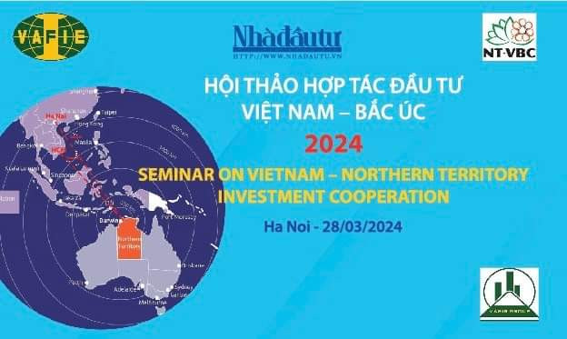 Hội thảo Hợp tác Đầu tư Việt Nam - Bắc Úc năm 2024 diễn ra 8 giờ tại số 65 Văn Miếu, quận Đống Đa, Hà Nội.