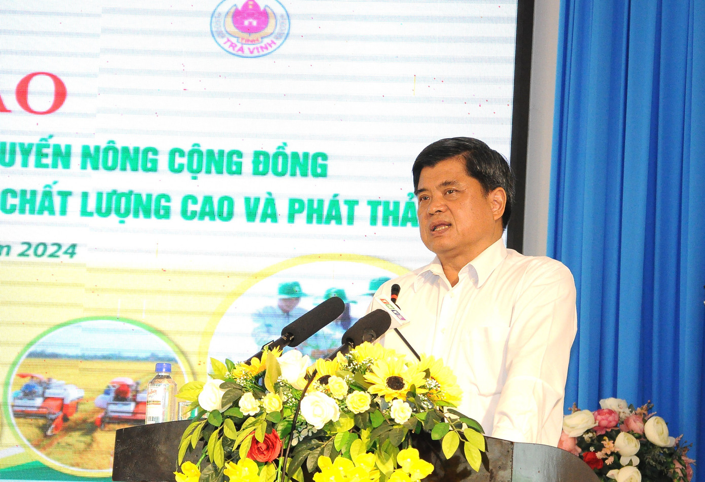 Thứ trưởng Bộ NN&PTNT Trần Thanh Nam phát biểu tại hội thảo. ẢNH: CẢNH KỲ Thứ trưởng Bộ NN&PTNT Trần Thanh Nam phát biểu tại hội thảo. ẢNH: CẢNH KỲ