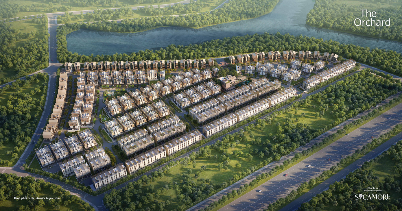The Orchard hội tụ đầy đủ các yếu tố của một mô hình Gated Community (Ảnh: CLD)