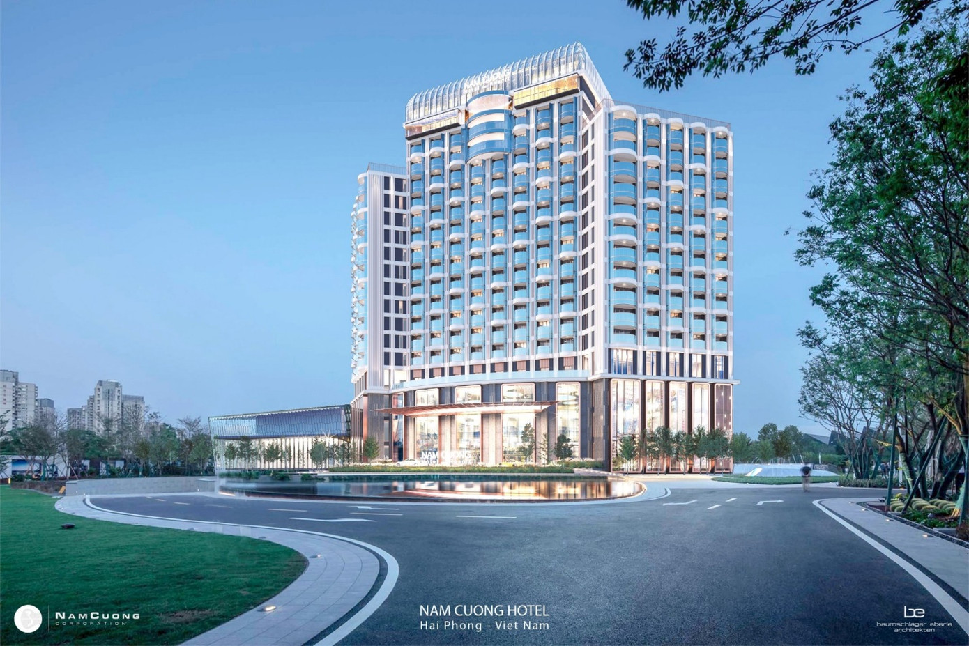 Phối cảnh khách sạn The Tray Đồ Sơn, Hải Phòng