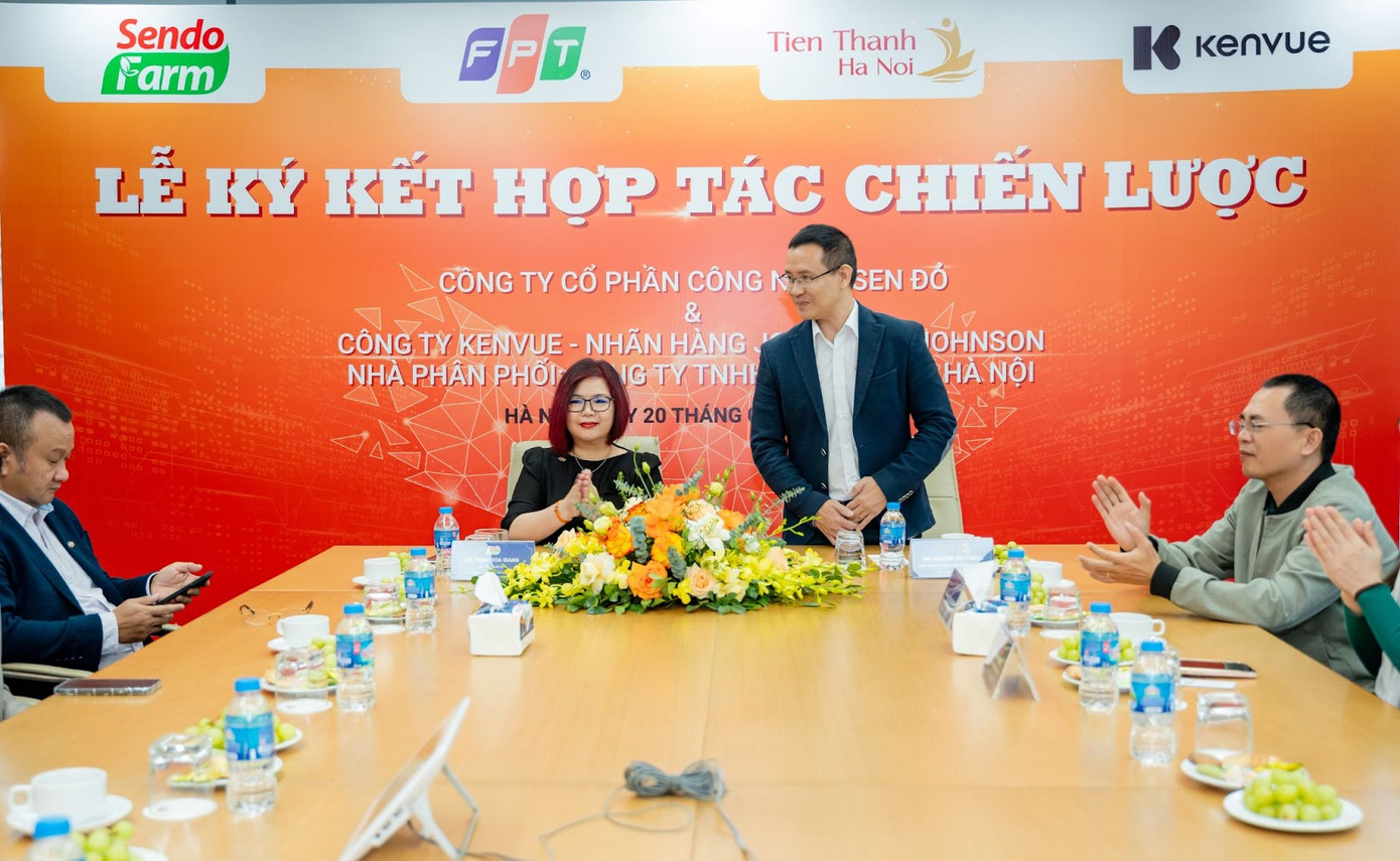 Ông Nguyễn Bùi Thắng bày tỏ trân trọng cơ hội hợp tác giữa Sendo Farm và Tiến Thành Hà Nội Ông Nguyễn Bùi Thắng bày tỏ trân trọng cơ hội hợp tác giữa Sendo Farm và Tiến Thành Hà Nội