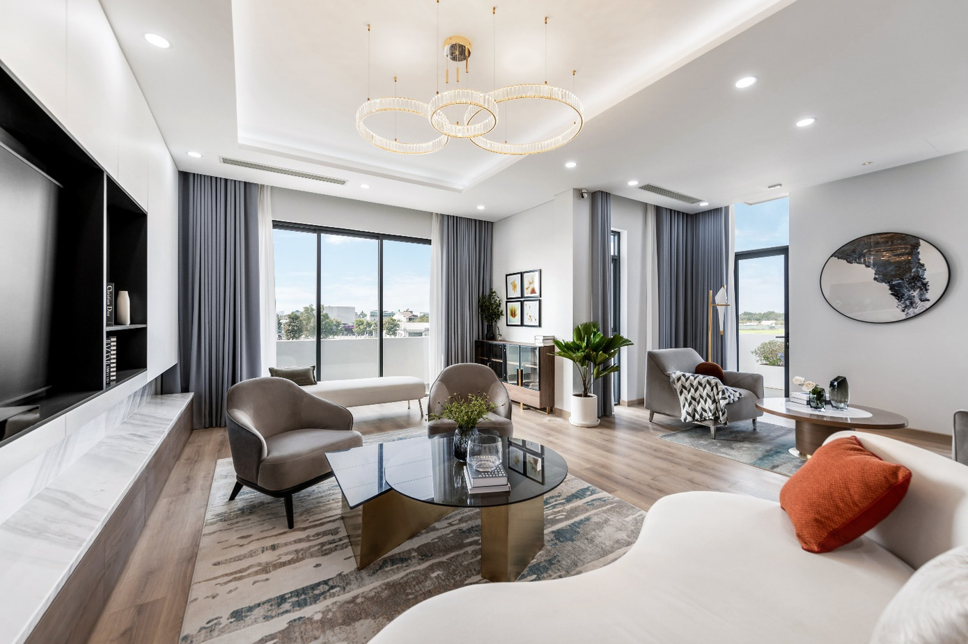 Căn hộ nhà mẫu tại T&amp;T City Millennia