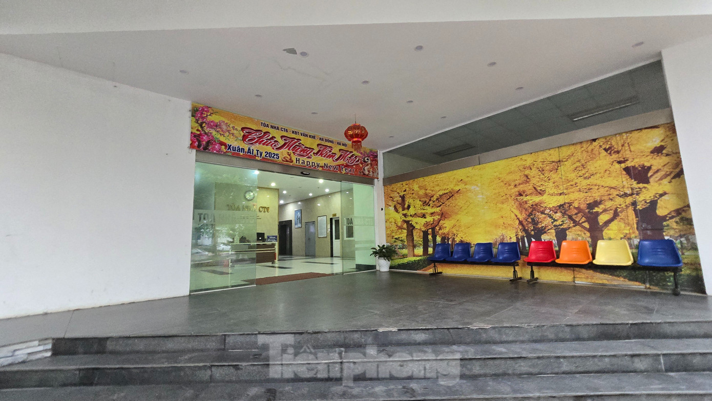 Sảnh tòa nhà CT6 (phường La Khê)