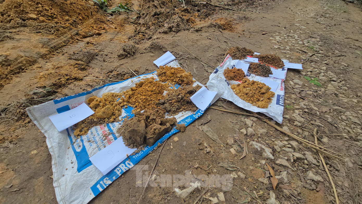 Bên cạnh đó, cơ quan chức năng cũng đã lấy mẫu đất tại khu vực xảy ra vụ việc để giám định.