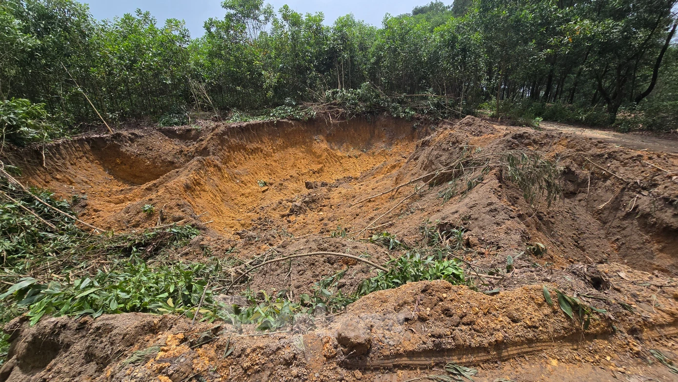 Hiện trường vụ việc.