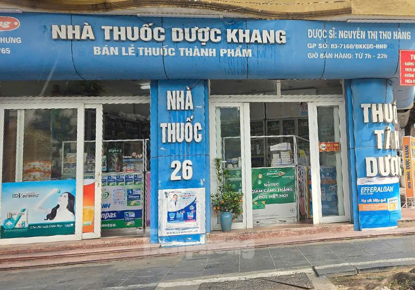 Nhà thuốc Dược Khang, số 26 Trần Duy Hưng. Nhà thuốc Dược Khang, số 26 Trần Duy Hưng.