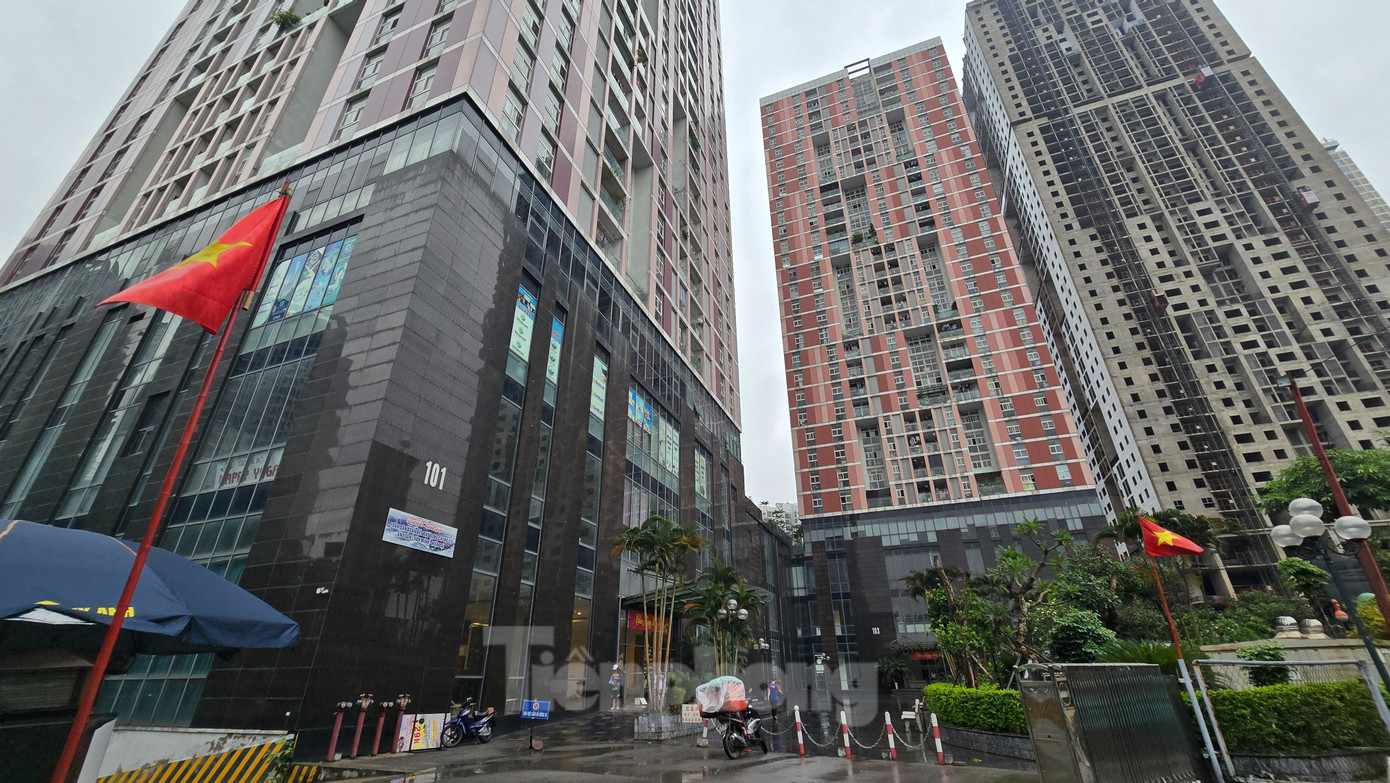 Một tòa nhà tại quận Hà Đông còn tồn tại vi phạm về PCCC