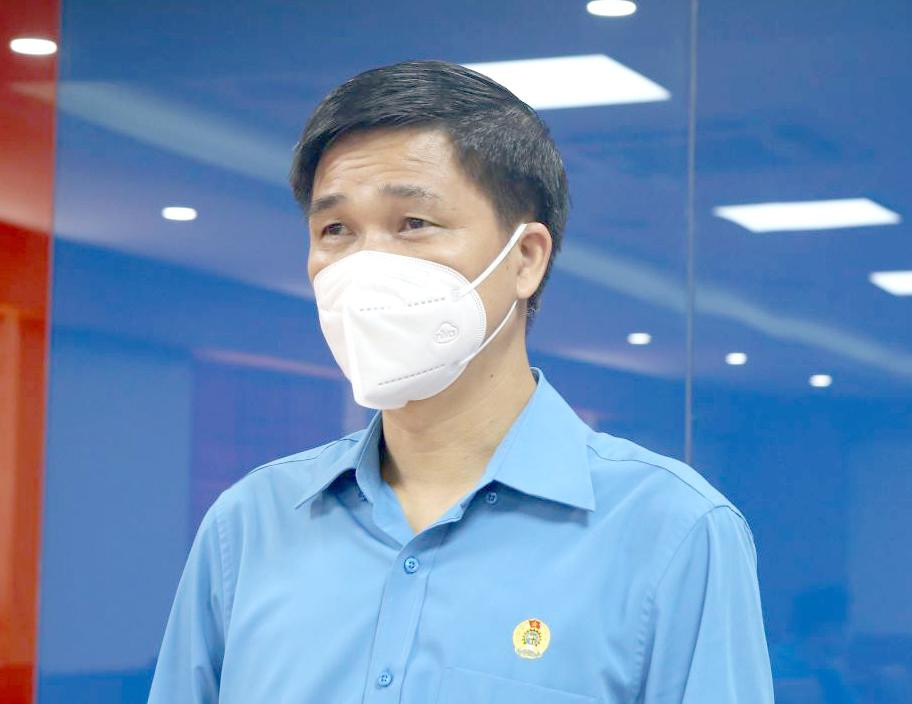 Ông Ngọ Duy Hiểu, Phó Chủ tịch Tổng Liên đoàn Lao động Việt Nam.