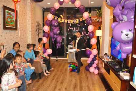 Dịch vụ sẻ chia niềm vui cho bé và gia đình