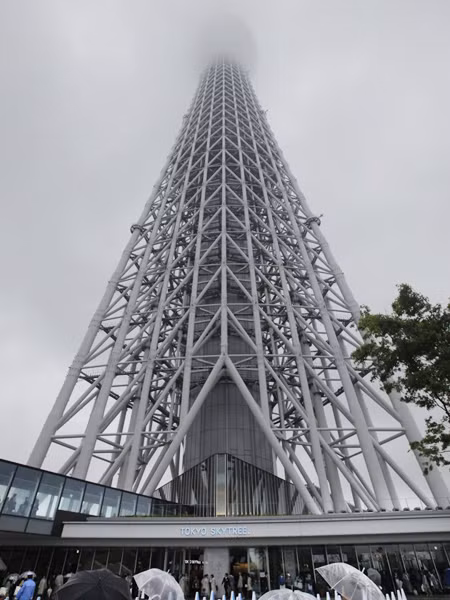 Tháp Tokyo Skytree Ảnh: AP