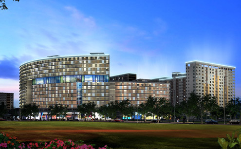 Phối cảnh dự án Greenhills do Công ty Hòa Bình phân phối