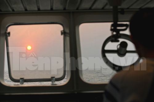 Mỗi chuyến tuần tra củ lực lượng Cảnh sát biển có thể kéo dài đến hàng chục ngày trên biển