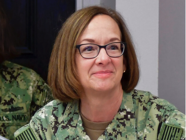 Đô đốc Lisa Franchetti. (Ảnh: Axios)