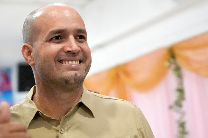 Thị trưởng Agustin Intriago bị ám sát khi đang làm việc. (Ảnh: Twitter)