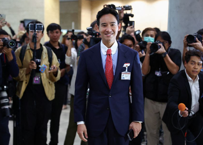 Ông Pita Limjaroenrat. (Ảnh: Reuters) Ông Pita Limjaroenrat. (Ảnh: Reuters)