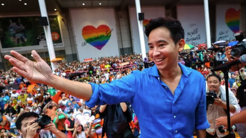 Lãnh đạo đảng Tiến bước Pita Limjaroenrat. (Ảnh: Reuters) Lãnh đạo đảng Tiến bước Pita Limjaroenrat. (Ảnh: Reuters)