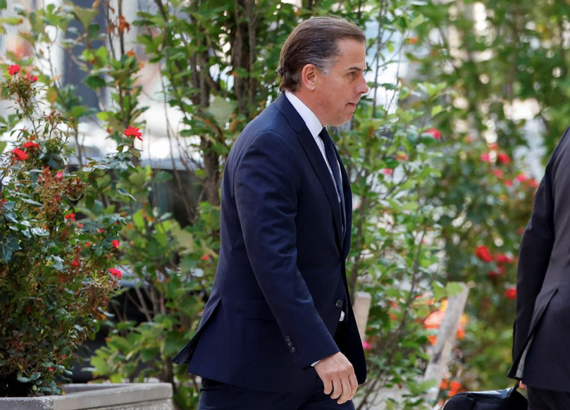 Hunter Biden - con trai Tổng thống Mỹ Joe Biden. (Ảnh: Reuters) Hunter Biden - con trai Tổng thống Mỹ Joe Biden. (Ảnh: Reuters)