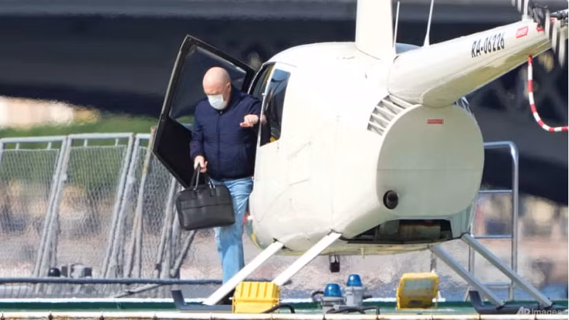 Ông trùm Wagner Yevgeny Prigozhin đến St. Petersburg ngày 26/5. (Ảnh: AP) Ông trùm Wagner Yevgeny Prigozhin đến St. Petersburg ngày 26/5. (Ảnh: AP)