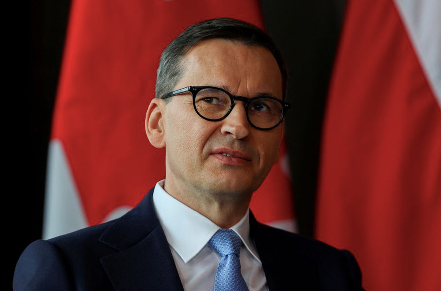 Thủ tướng Ba Lan Mateusz Morawiecki. (Ảnh: Reuters)